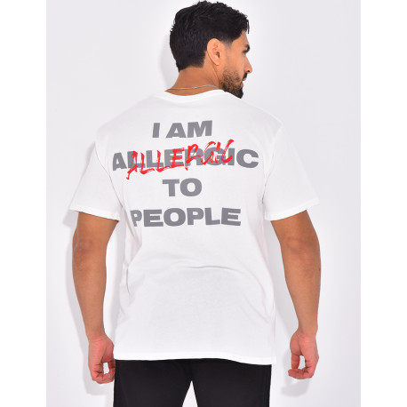 T-shirt "Allergic"