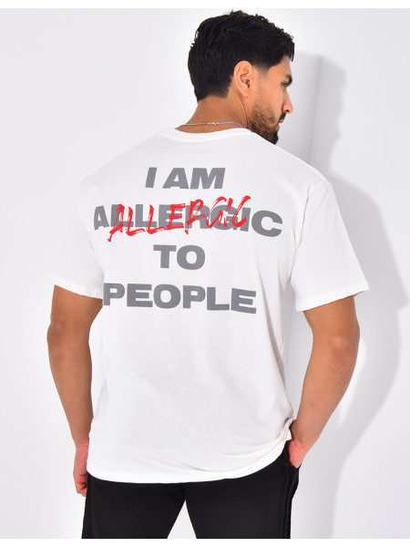 T-shirt "Allergic"