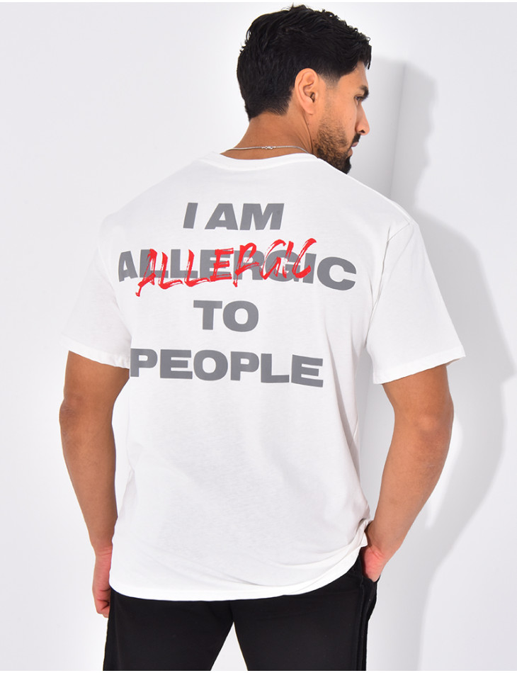 T-shirt "Allergic"