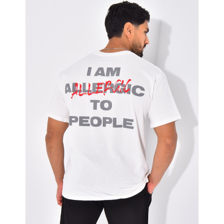 T-shirt "Allergic"