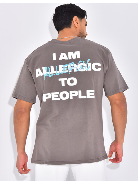 T-shirt "Allergic"