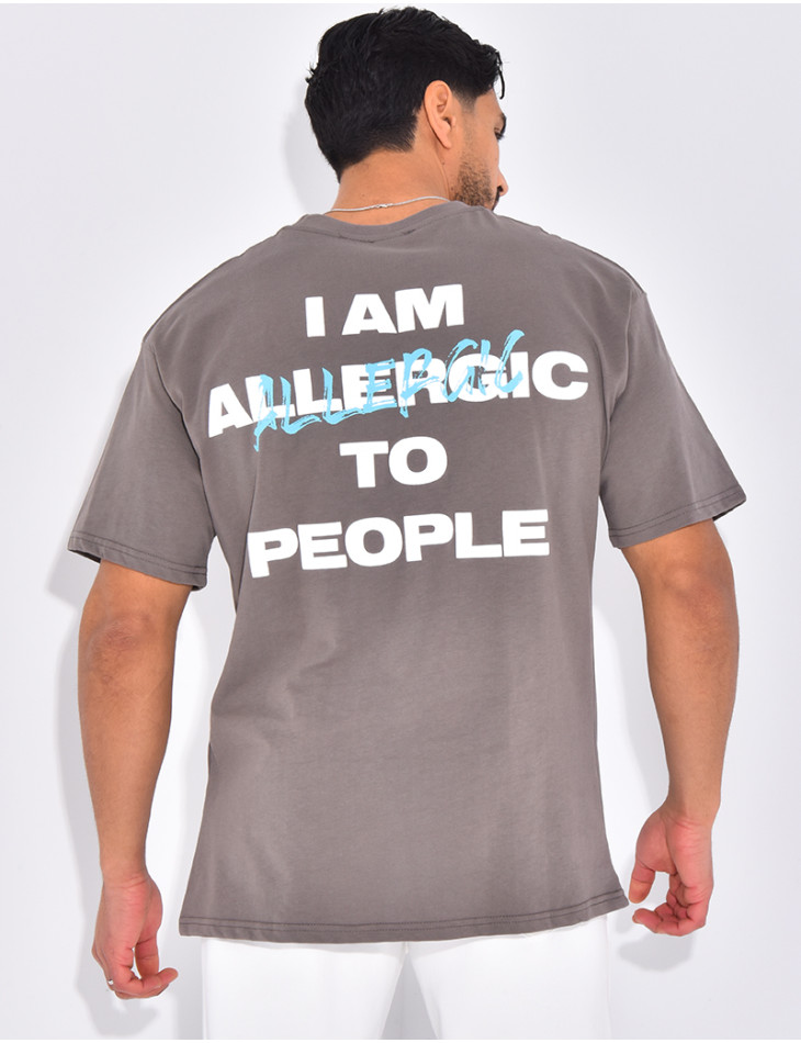 T-shirt "Allergic"