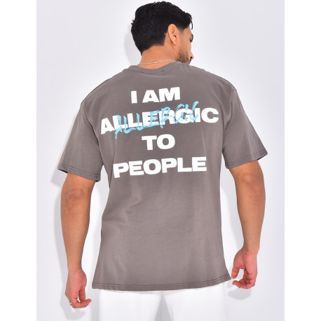 T-shirt "Allergic"