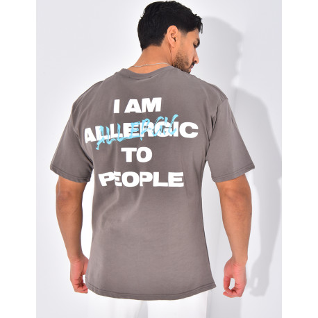 T-shirt "Allergic"