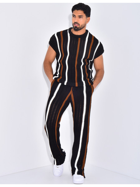 ENSEMBLE DEBARDEUR PANTALON