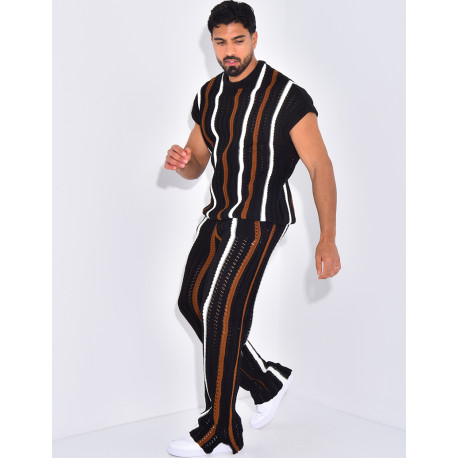 ENSEMBLE DEBARDEUR PANTALON