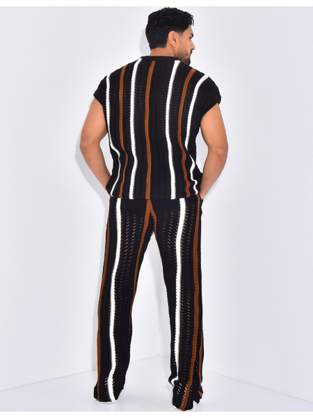 ENSEMBLE DEBARDEUR PANTALON