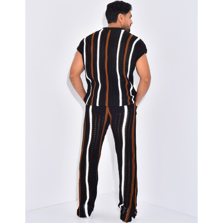 ENSEMBLE DEBARDEUR PANTALON