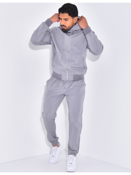 Ensemble pantalon et veste à capuche