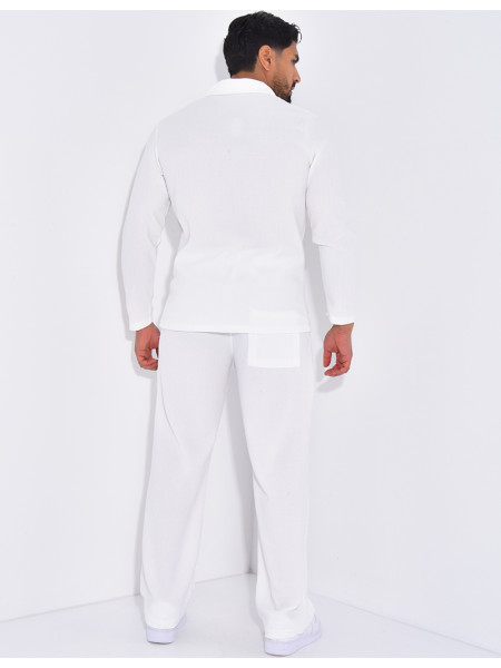 Ensemble pantalon et chemise