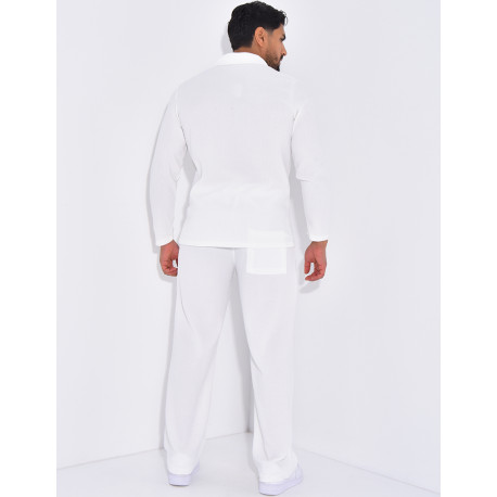 Ensemble pantalon et chemise