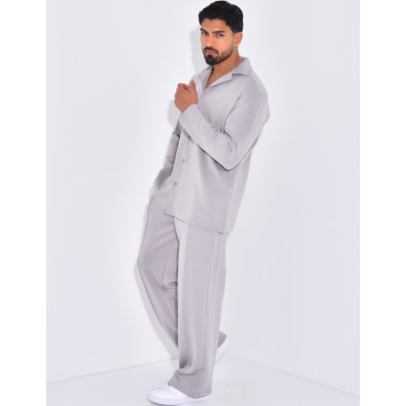 Ensemble pantalon et chemise