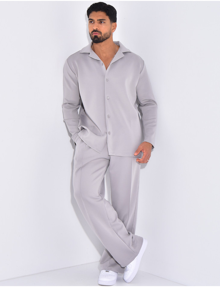 Ensemble pantalon et chemise