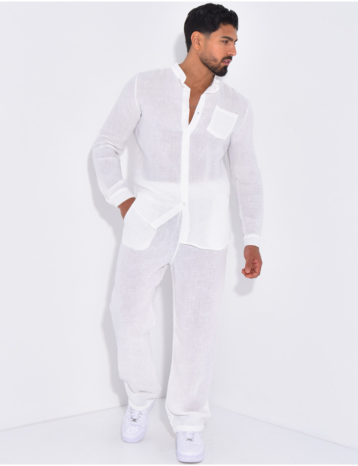 Set aus Hemd und Hose