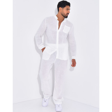 Set aus Hemd und Hose