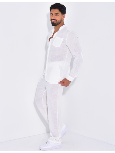 Set aus Hemd und Hose