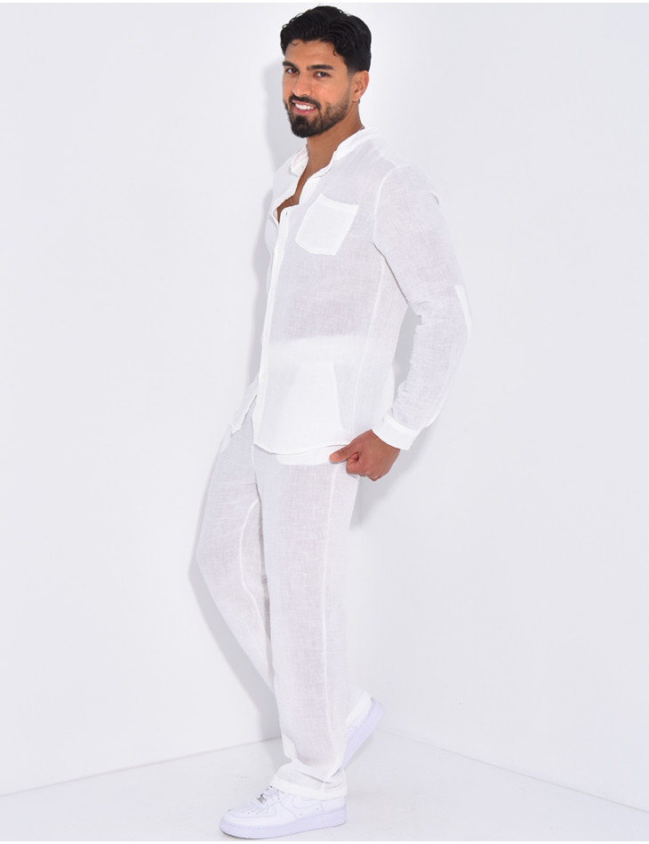 Set aus Hemd und Hose