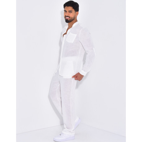 Set aus Hemd und Hose