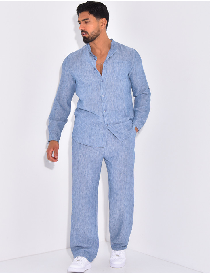 Set aus Hemd und Hose