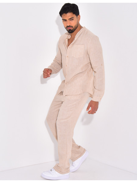 Set aus Hemd und Hose