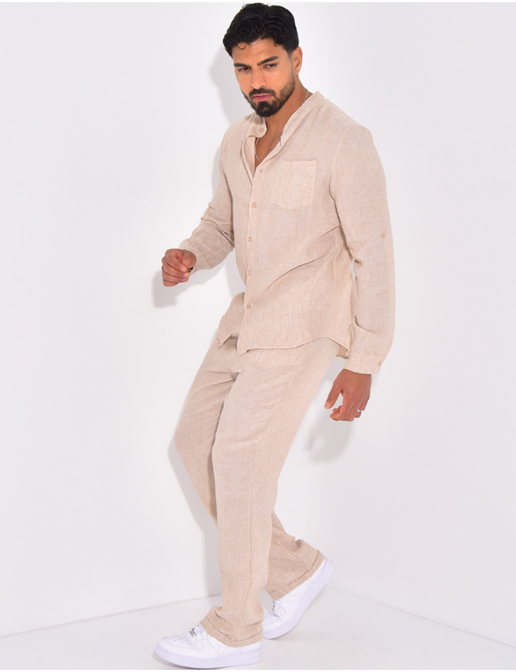 Set aus Hemd und Hose