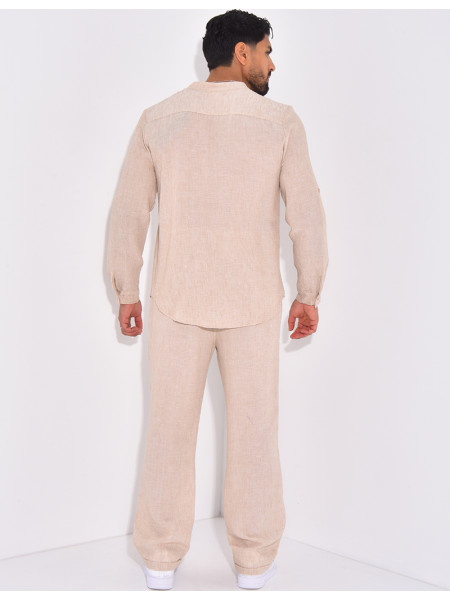 Set aus Hemd und Hose