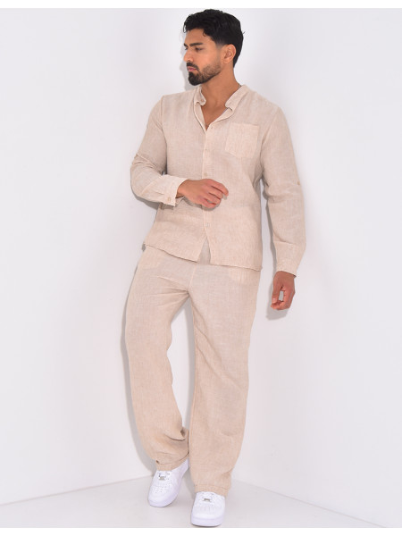 Set aus Hemd und Hose