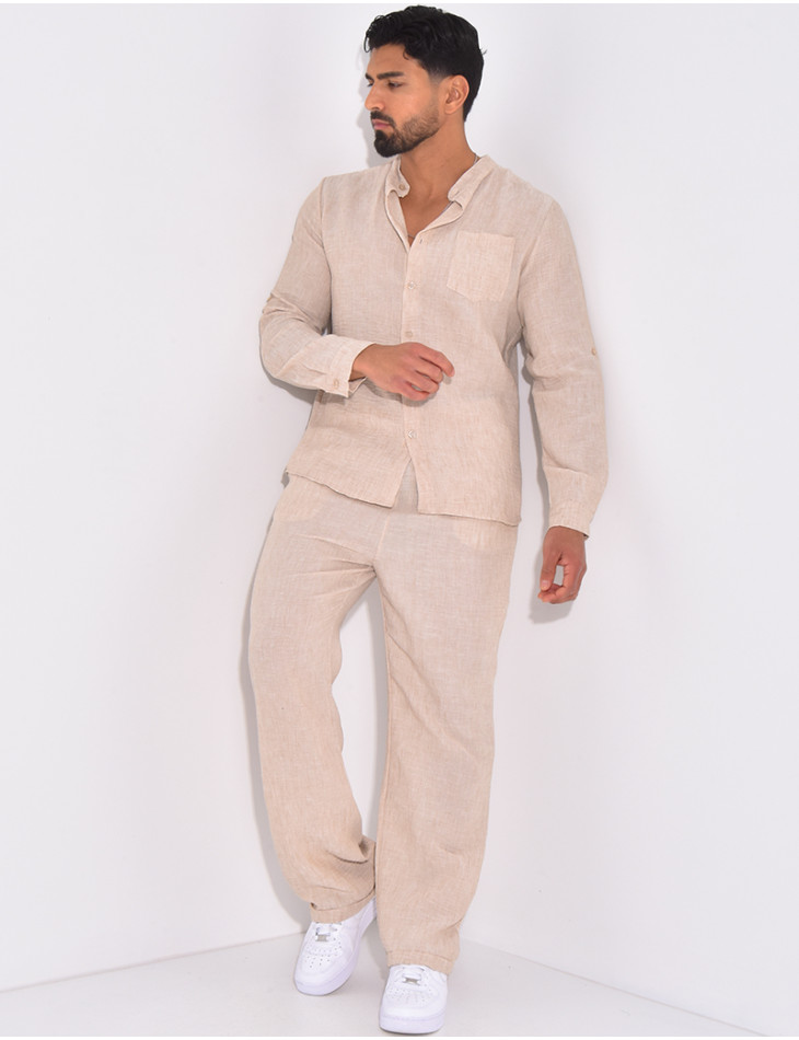 Set aus Hemd und Hose