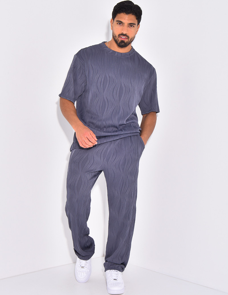 Ensemble plissé pantalon et...