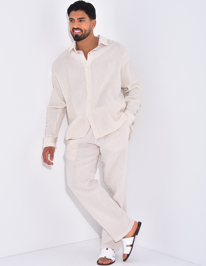 Ensemble pantalon et...