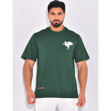 T-shirt "Paradise" cheval