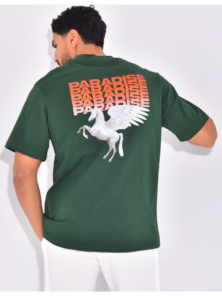 T-shirt "Paradise" cheval