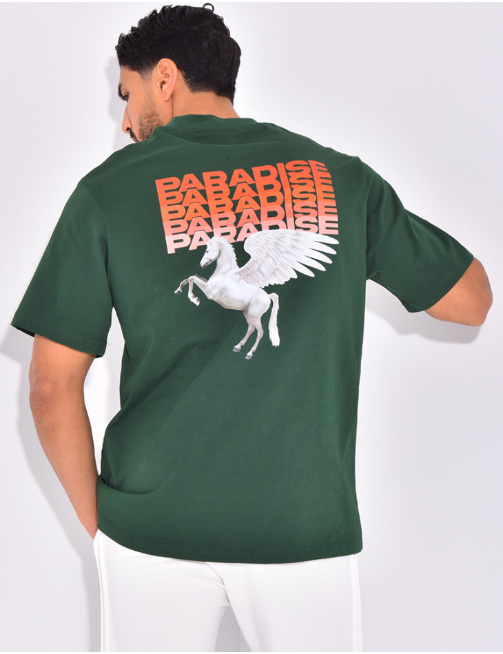 T-shirt "Paradise" cheval