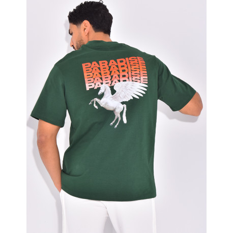 T-shirt "Paradise" cheval