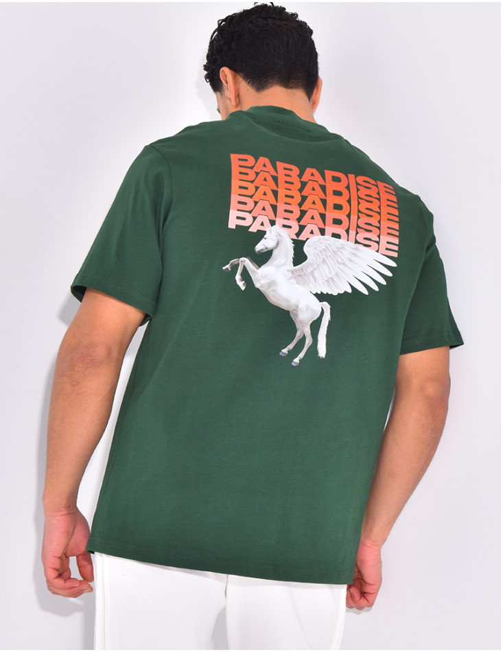 T-shirt "Paradise" cheval