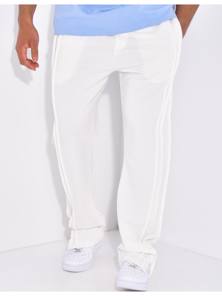 Pantalon homme à coutures apparentes