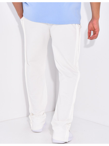 Pantalon homme à coutures apparentes