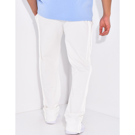 Pantalon homme à coutures apparentes