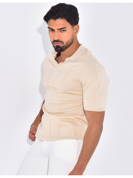 T-shirt col polo