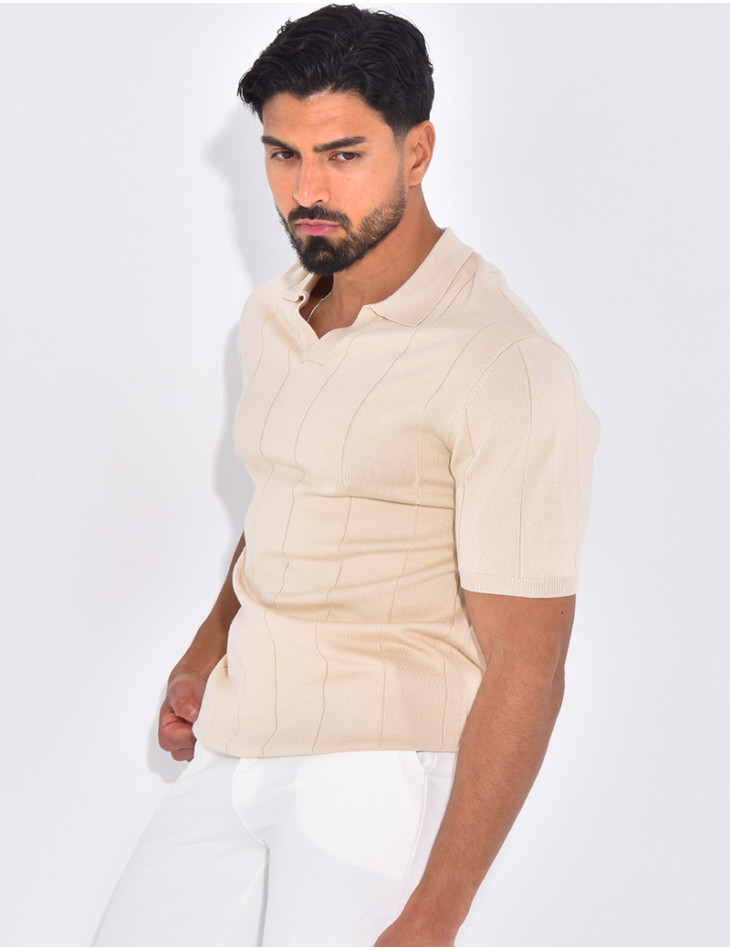 T-shirt col polo