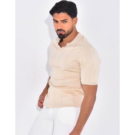 T-shirt col polo