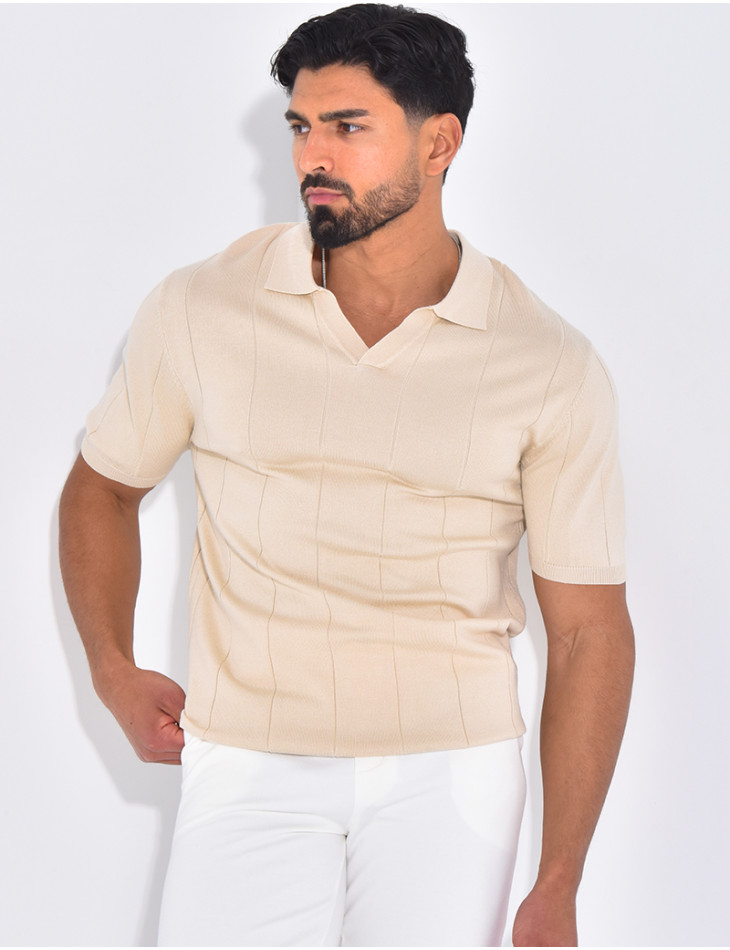 T-shirt col polo