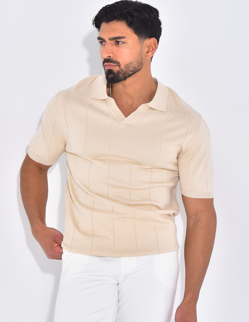 T-shirt col polo