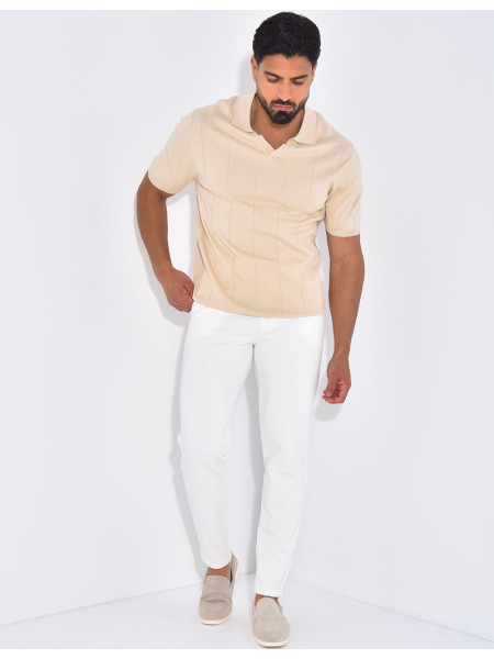T-shirt col polo
