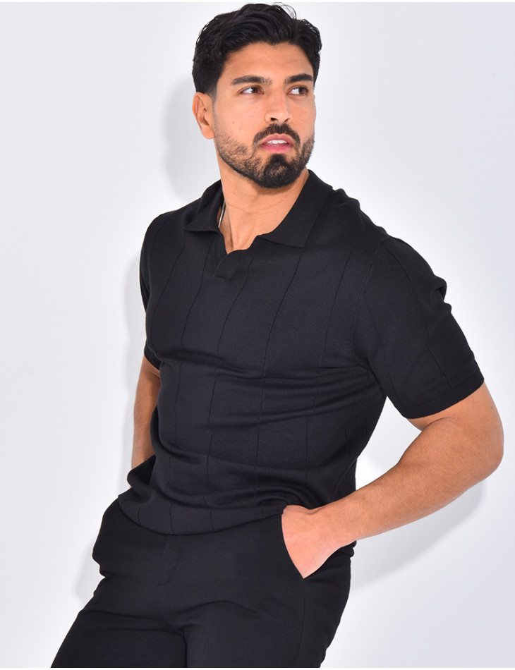 T-shirt col polo