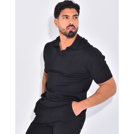 T-shirt col polo