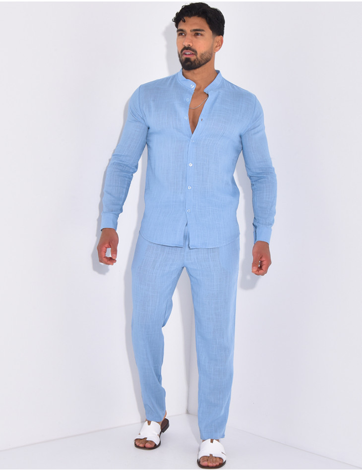 Set aus Hemd und Hose