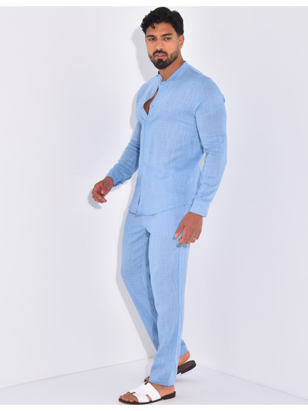 Set aus Hemd und Hose