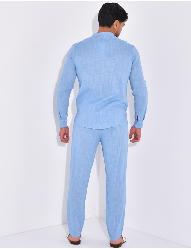 Set aus Hemd und Hose