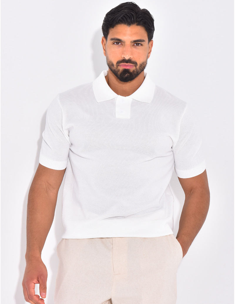 Polo manches courtes nid...